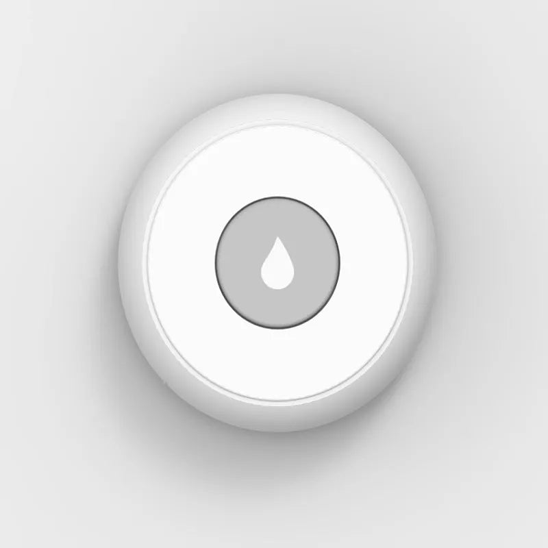Smart water leak detection alarm with wireless connectivity for phone notifications
