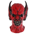 Red RP foam bat head cover mask for Halloween and carnival horror dress up