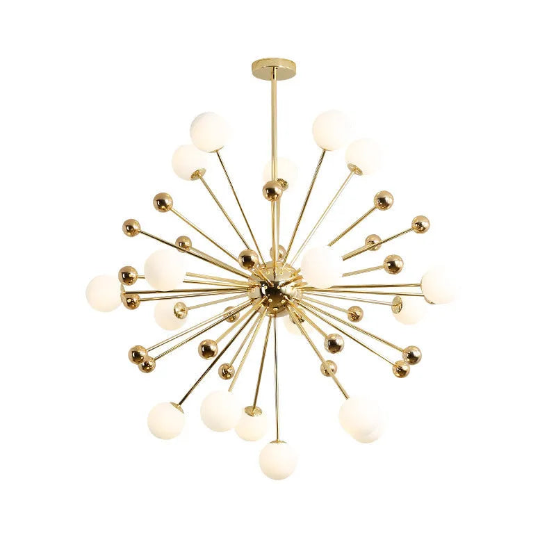 Iron chandelier LED ceiling light 800mm with adjustable 1m height and 11 12 or 18 head options