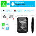 CarPlay Android Auto upgrade smart box for original car systems with Android 11 and wireless connectivity