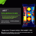 Three rolls of glutinous rice wallpaper glue, a formaldehyde-free wall adhesive.