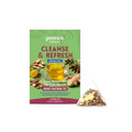 Herbal functional tea 15 pack with burdock root dandelion root and ginger tea bags