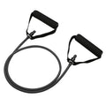 Adjustable chest expander with TPE resistance bands in five colour-coded tension levels for strength training