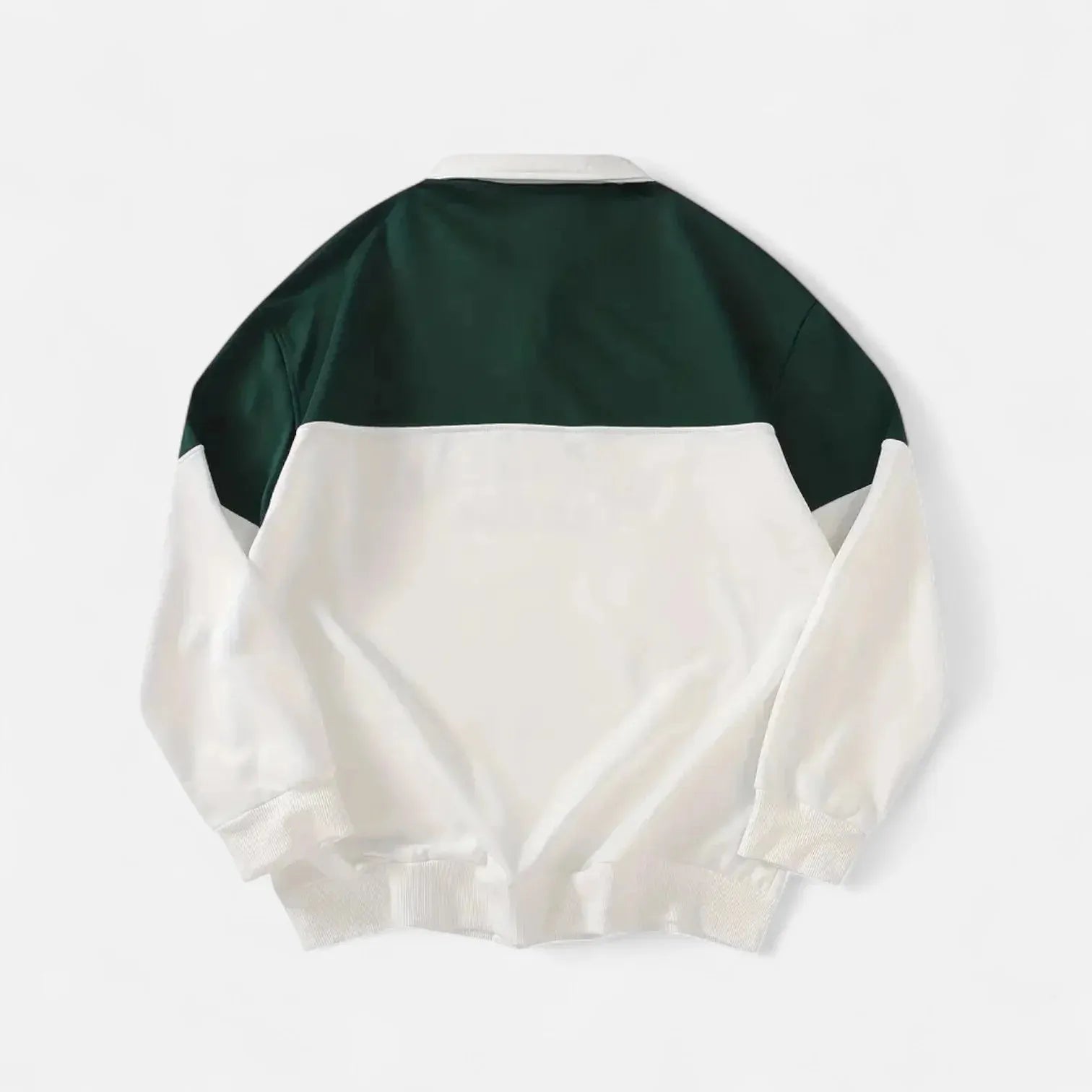 Autumn winter new 3D digital printing stand collar sweater pullover in 153 NSLLWY33 style on model