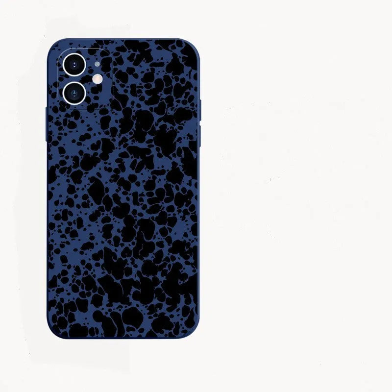 Liquid silicone phone protective case in antique white colour for Apple iPhone with soft texture