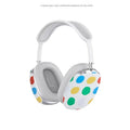 Wave point pattern case for AirPods Max headphones showing moulded interior for ear cup and headband protection