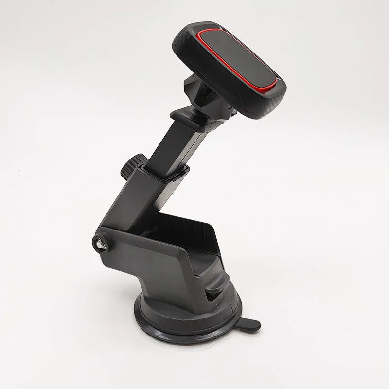 Hose black coloured universal car phone holder with long brush design for air vent or windshield mounting