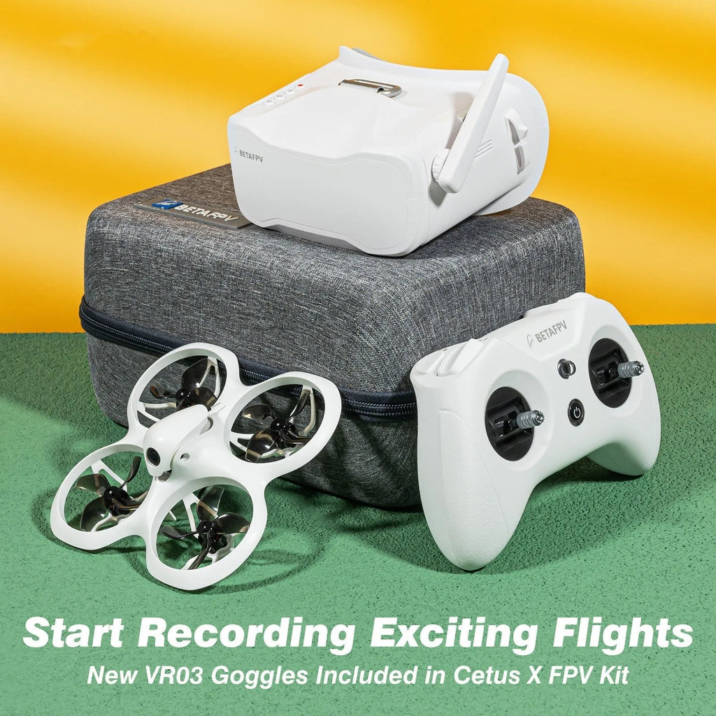 First Vision HD Cetus X ELRS plastic drone under 30 cm for indoor education