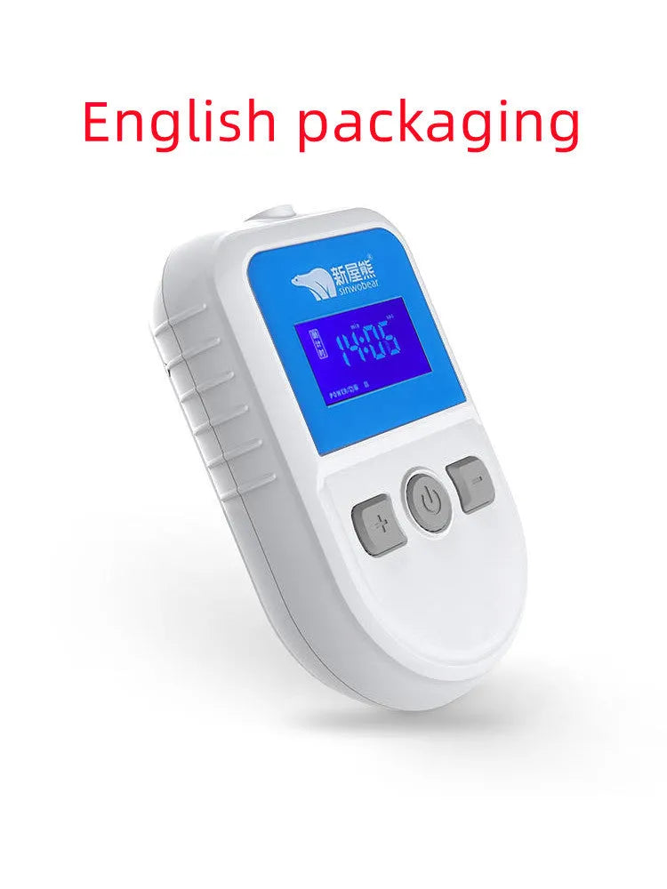 HSM04 white low frequency pulse therapy device for insomnia relief with USB power input