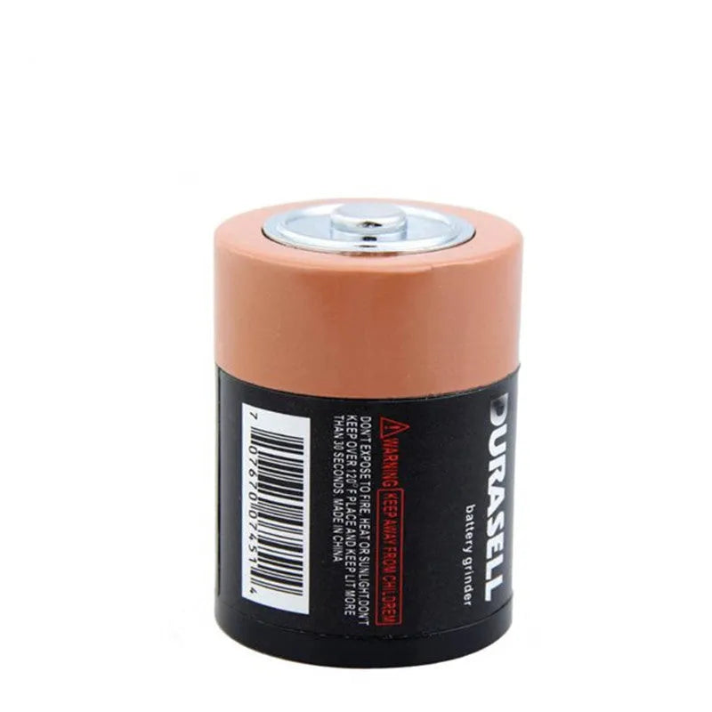 Black zinc alloy modelling grinder with multiple functions measuring 55mm by 42mm