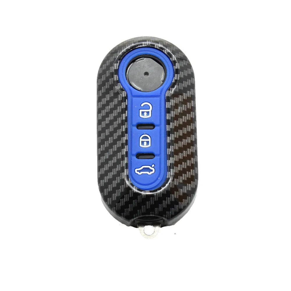Fiat 500 Boyue Ottimo Viaggio car key replacement shell in ABS plastic