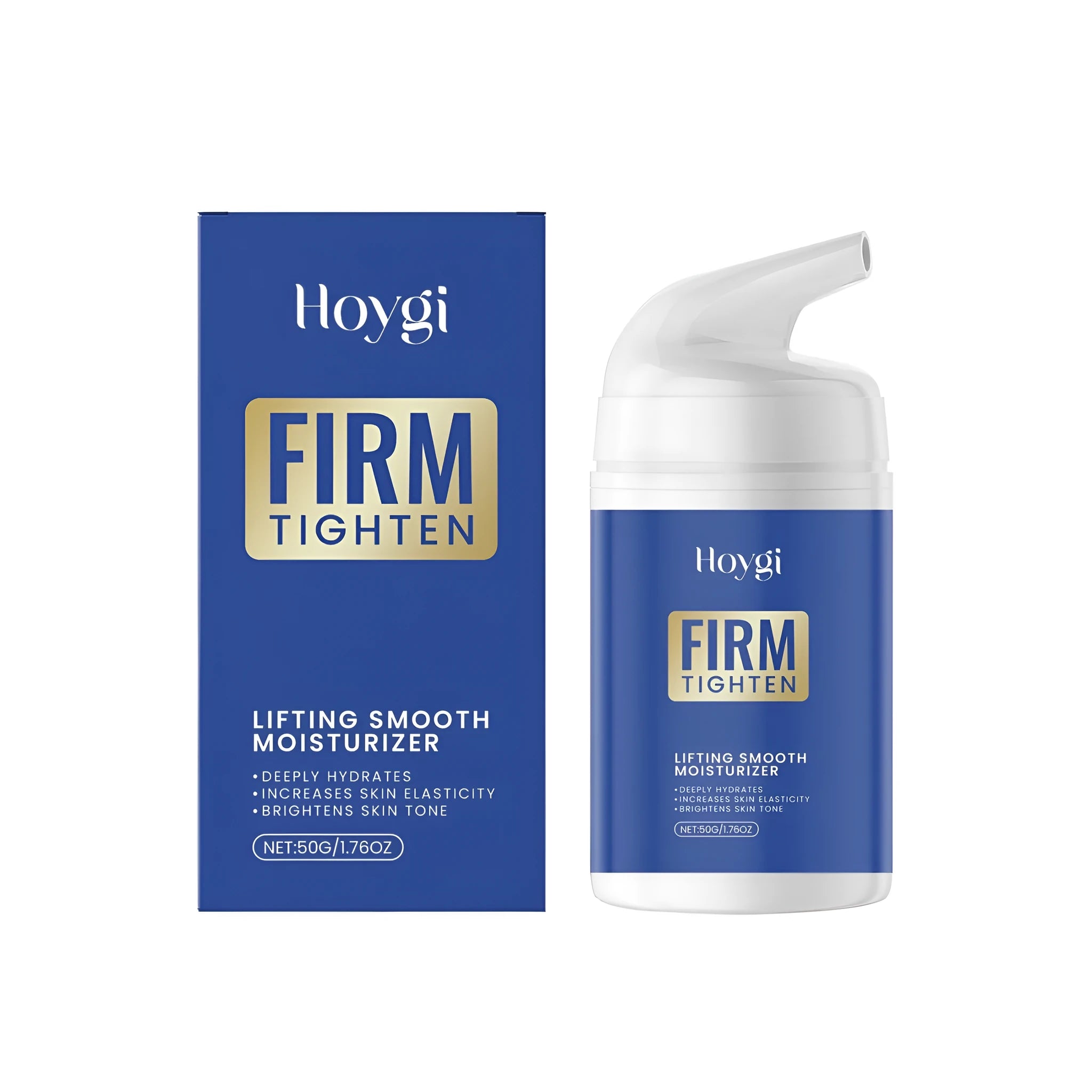 A 50g jar of Lifting Smooth Moisturizer cream with hyaluronic acid and honey extract.