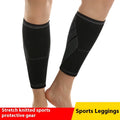 Nylon knit breathable leg guard for adult calf protection in sports