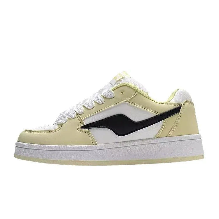 Women's low top pump shoes, solid colour, synthetic leather upper, mid heel, tip toe, available in pink