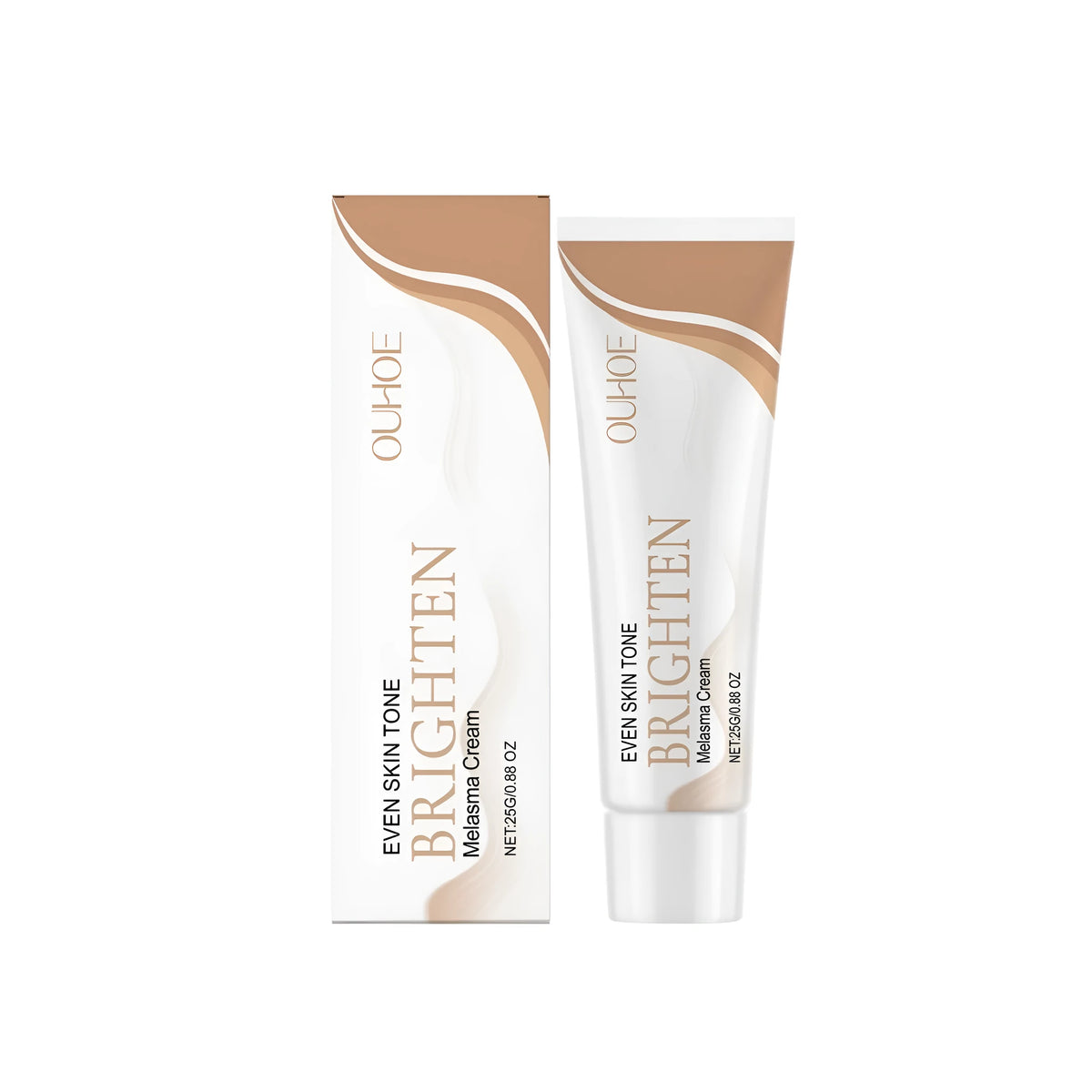 Radiant Brightening Cream 25g with tea leaf oil and vitamin C, transparent cream