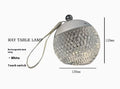 Portable dimmable night lamp with touch control, 12cm diameter and height, European minimalist design