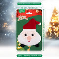 Christmas cat plush toy with catnip in Santa Claus, Christmas tree, elk, or smiling egg designs