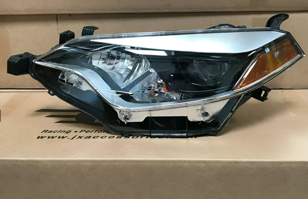 Passenger side halogen headlight assembly for 2014-2016 Toyota Corolla