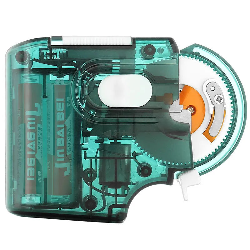 Electric fishing hook tier tool with automatic tying mechanism in PC shell housing