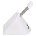 Black ABS plastic mouse cable holder bracket for desk organisation