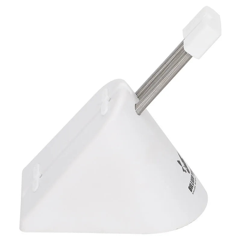Black ABS plastic mouse cable holder bracket for desk organisation