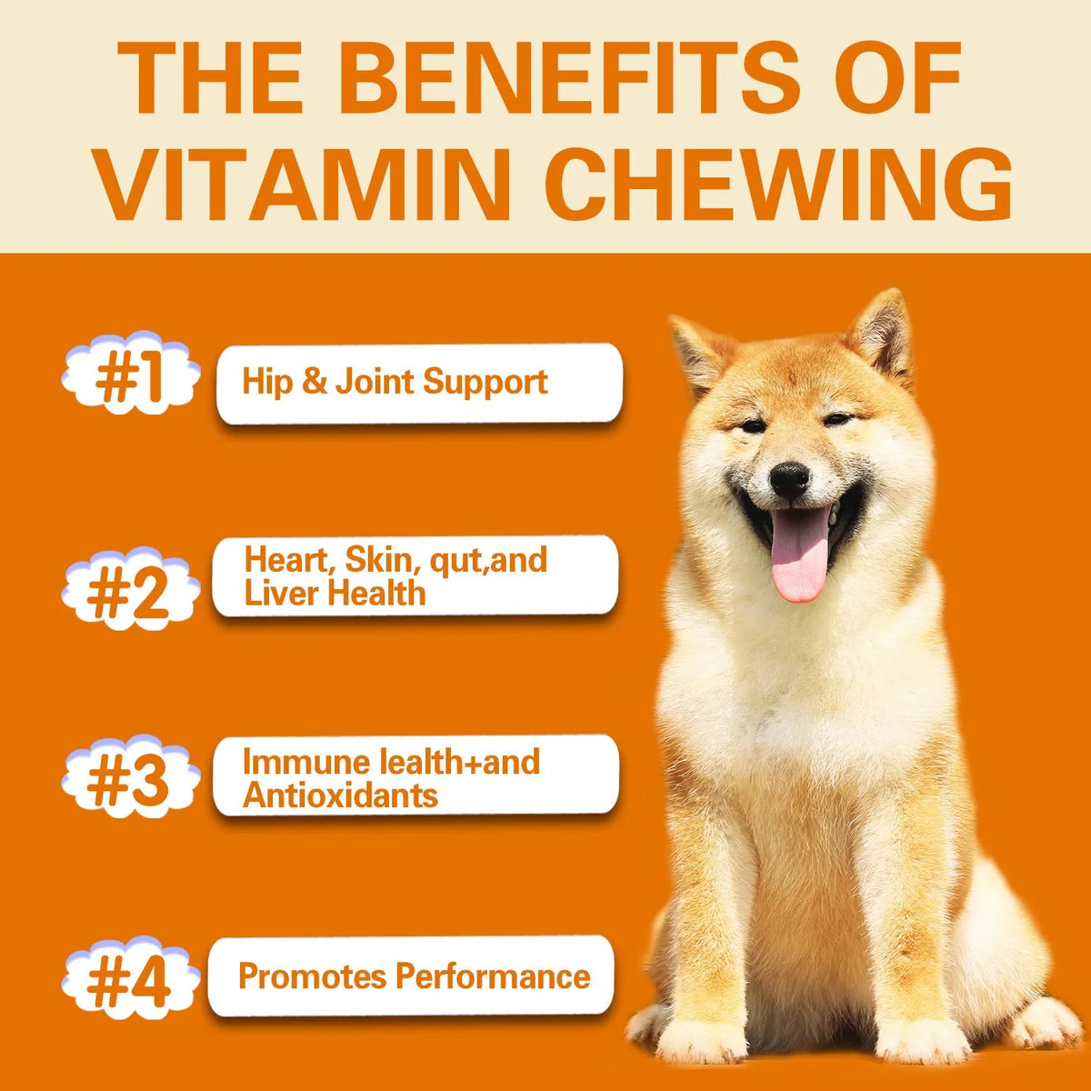 Pet vitamin multifunctional health care supplement 300g powder for dogs