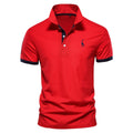 Men's slim fit grey T-shirt with a detailed embroidered deer pattern on the chest.