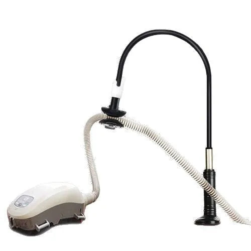 Aluminium alloy ventilator hose bracket for bedside medical tubing management