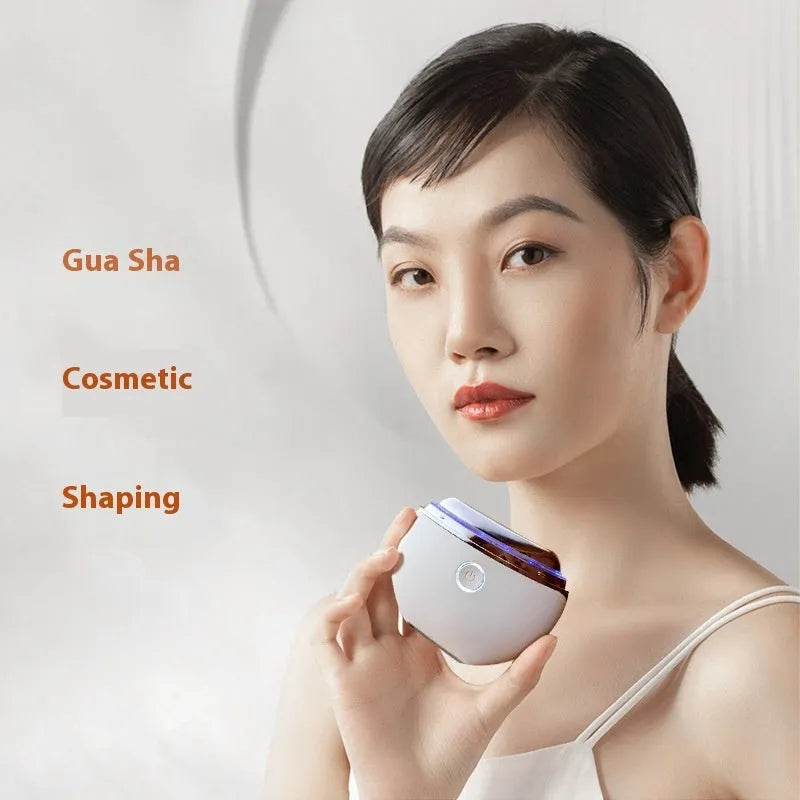French pattern household electric beauty instrument with photon IPL and EMS microcurrent for facial skincare