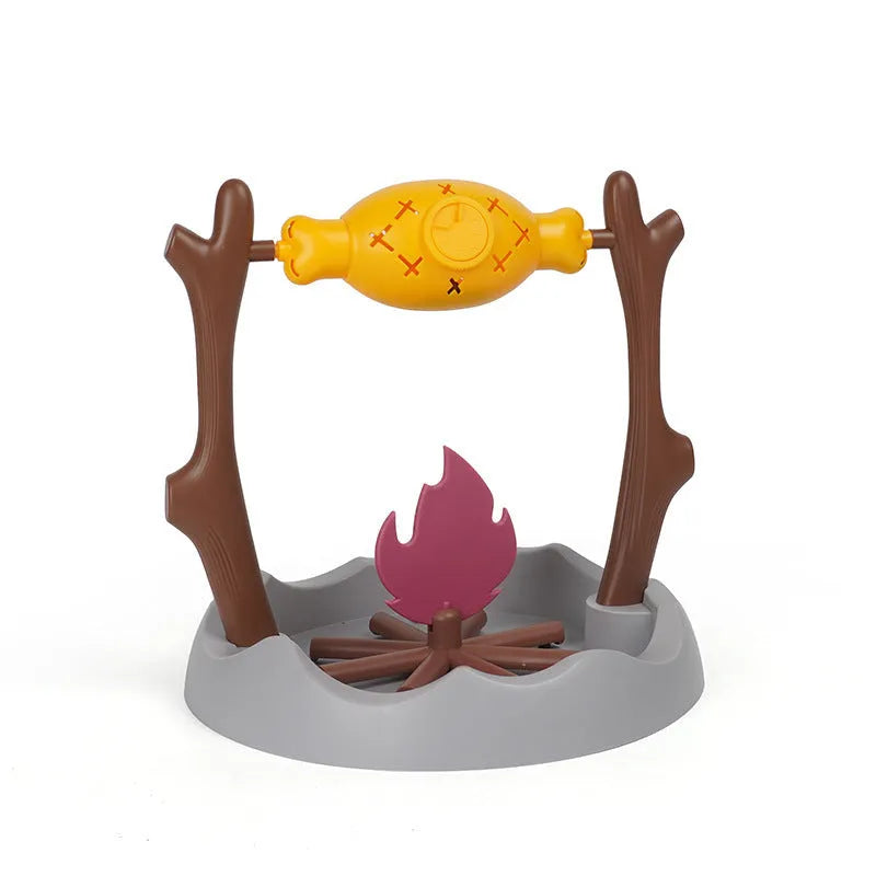 Tumbling plastic cat feeder toy for slow feeding and play, shown in dimensions of 30 by 29 centimetres.