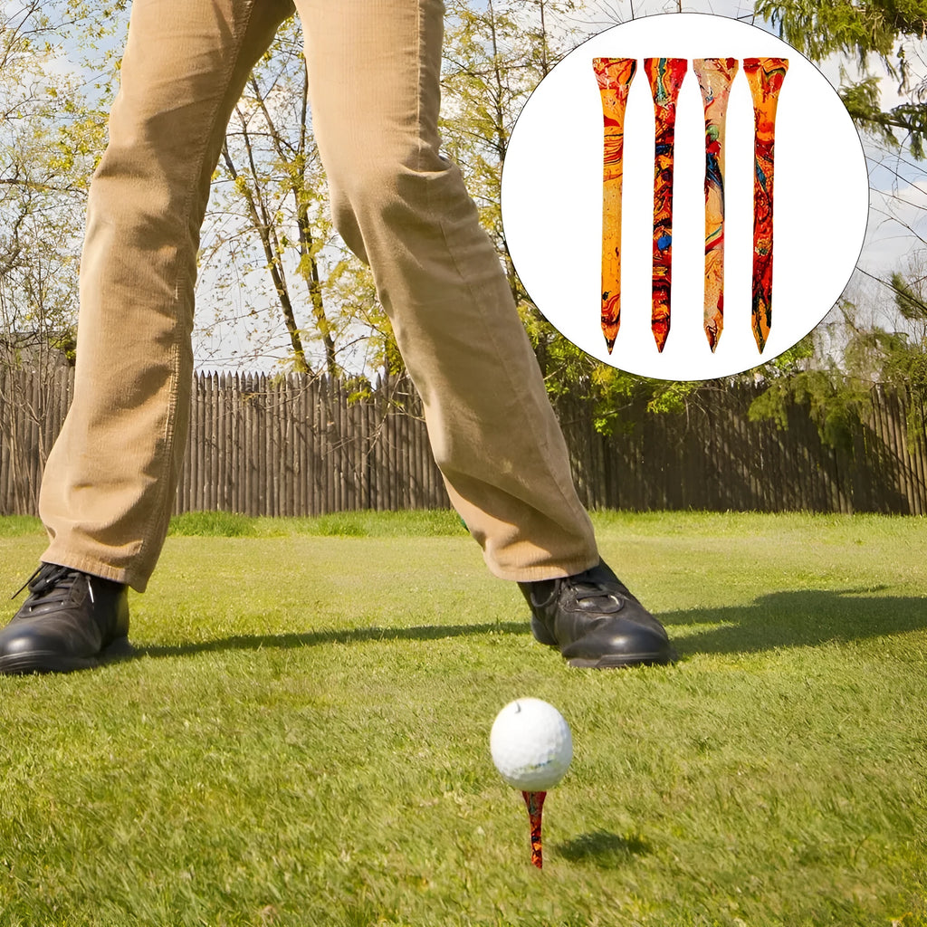 Colourful 70mm diameter golf ball holders made from hemu material for training