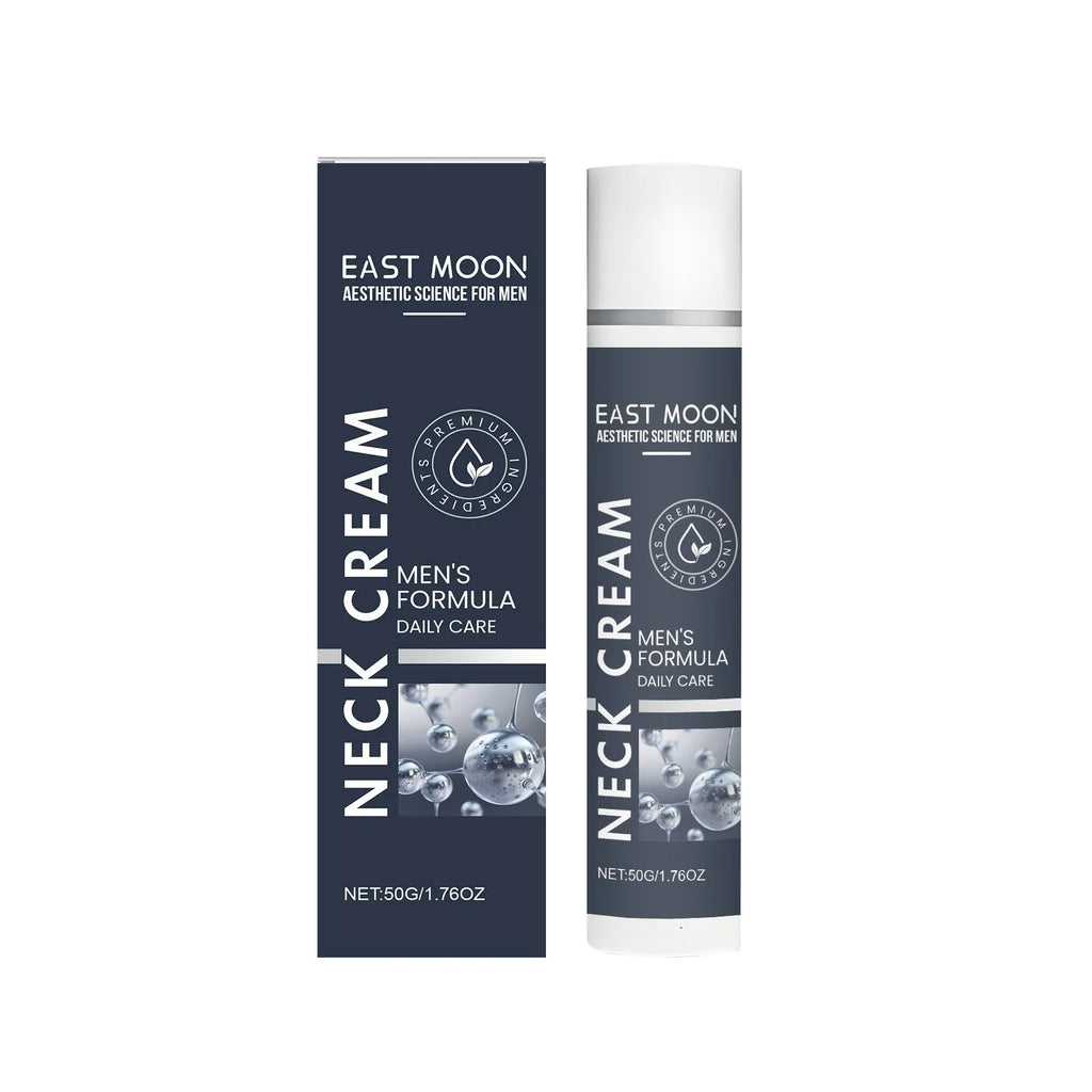 50g pot of men's neck cream with collagen and retinol formula