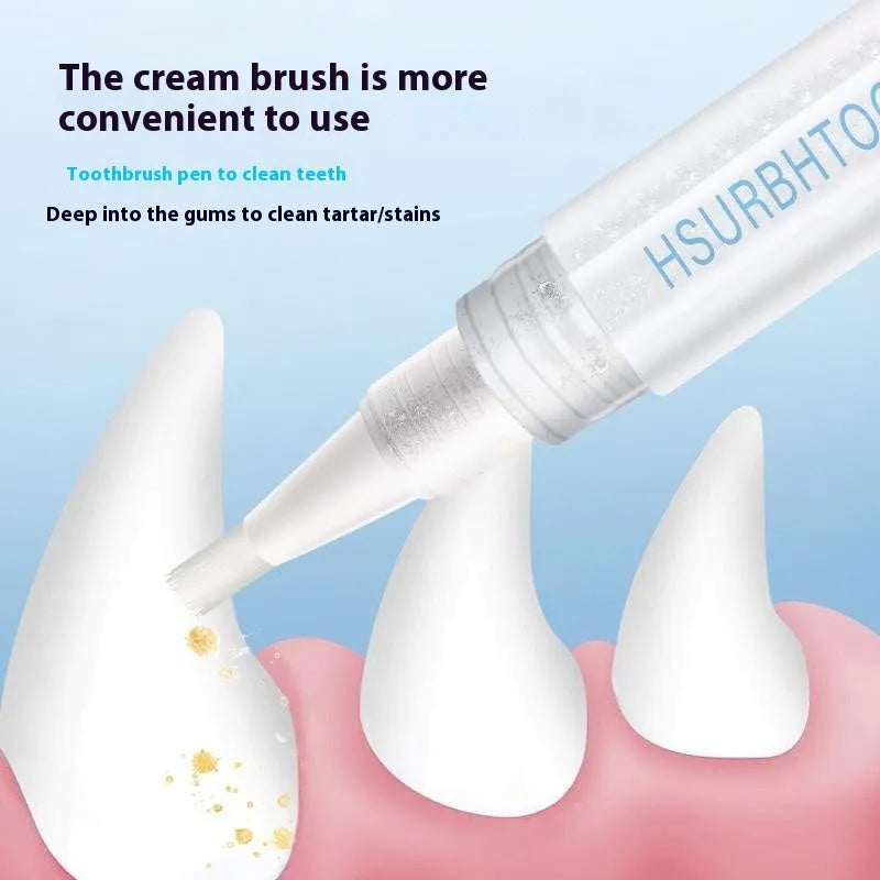 Pet toothbrush pen for dogs with twist-action toothpaste dispenser