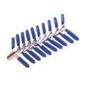 Stainless steel aircraft clip locks in American style design with 3mm and 5mm thickness options