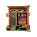 Small cartoon house-shaped resin night light ornament with a US plug on a white background.