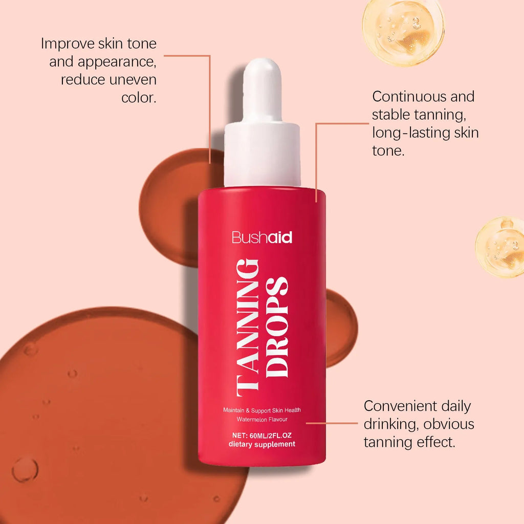 60ml natural skin brightening serum bottle with dropper containing plant extracts