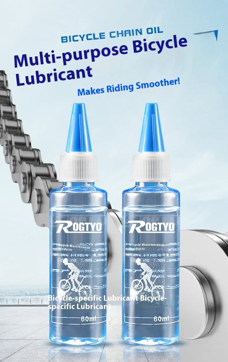 60ml bottle of bicycle chain lubricating oil for mechanical maintenance and rust prevention