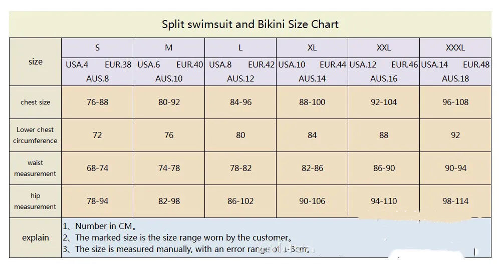 Women's colourful red rope mesh bikini swimsuit set with short sleeves