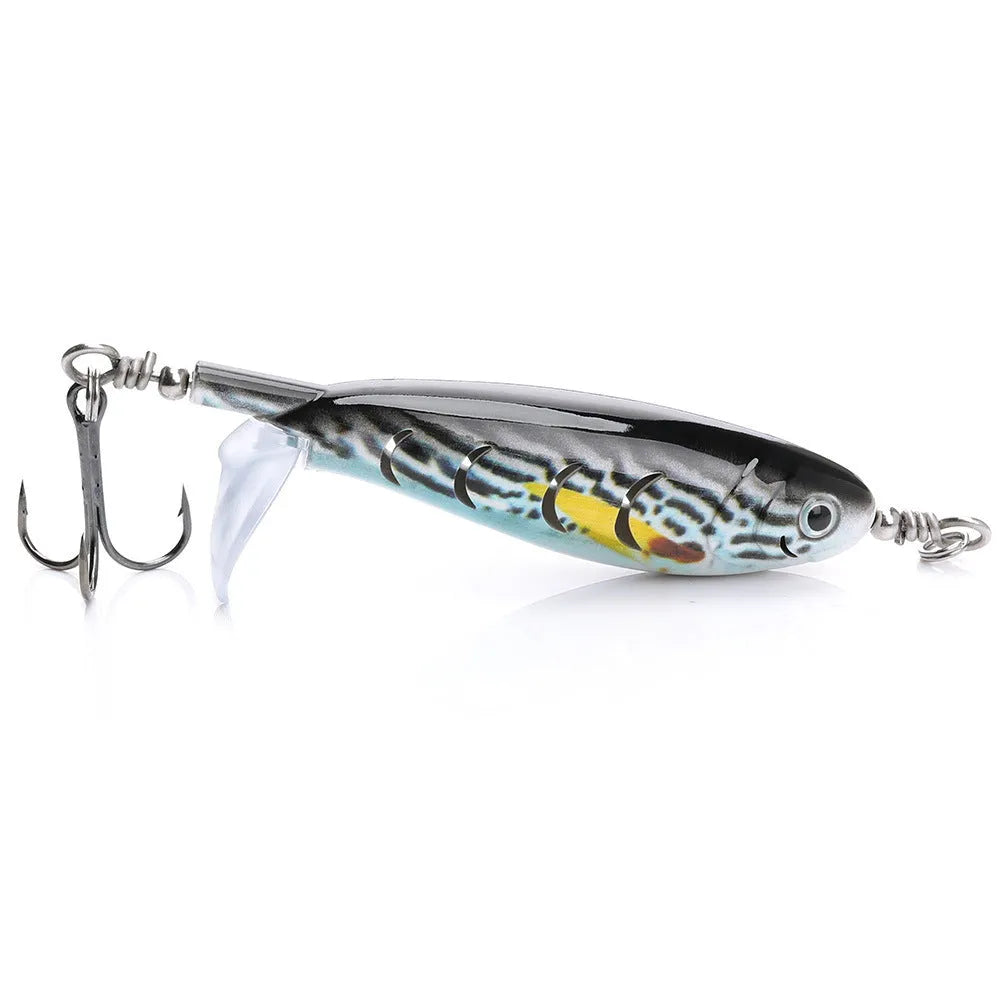 7.5cm bionic fishing bait in colour pattern #3 for road fishing.