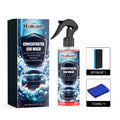 Car exterior cleaning kit with spray bottle, sponge, and microfibre cloth for washing vehicles