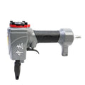 DK30 air-powered metal sheet punching gun for fabric hole creation.