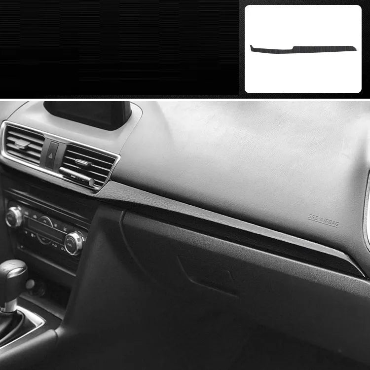 Unksera car interior modification kit with vinyl sticker sheets for dashboard, centre console, and door handles.