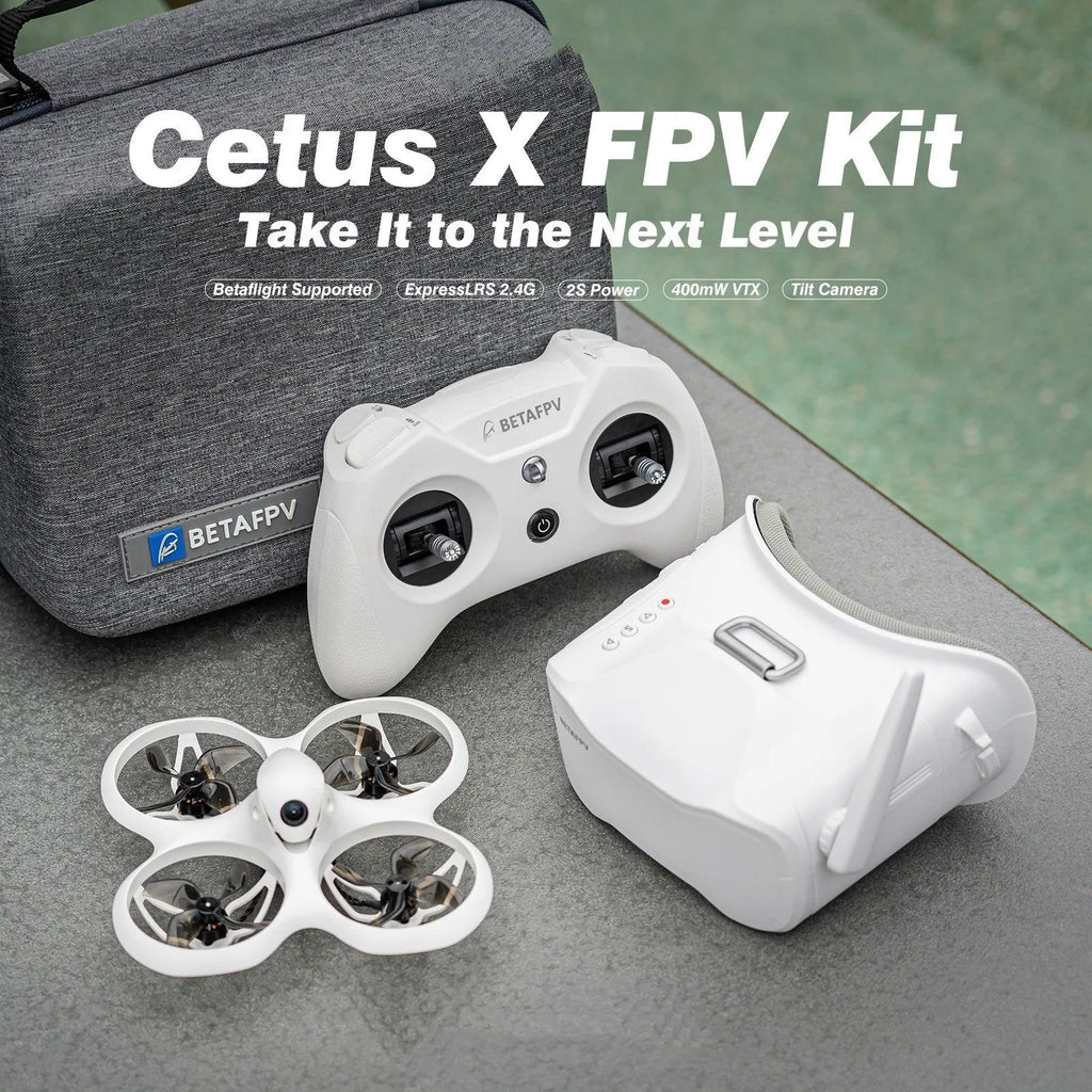 First Vision HD Cetus X ELRS plastic drone under 30 cm for indoor education