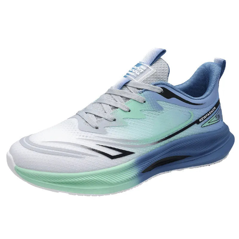 Men's breathable mesh casual shoes in multiple colours with rubber sole