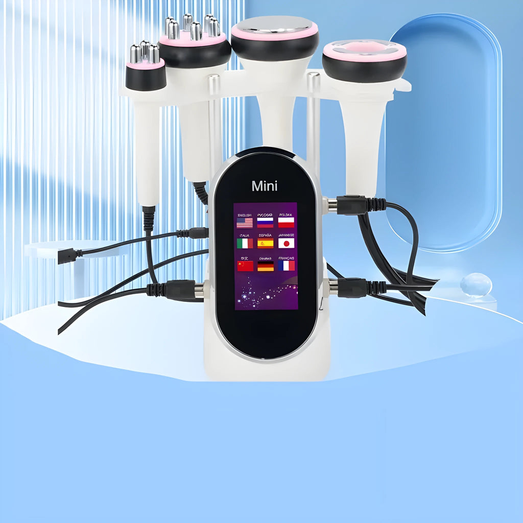 4-in-1 40K cavitation machine ultrasonic beauty device for facial and body care with ten gears