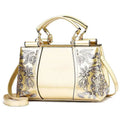 Fashion sequins handbag for women, large horizontal square PU shoulder bag with embroidery and sequins, available in multiple colours