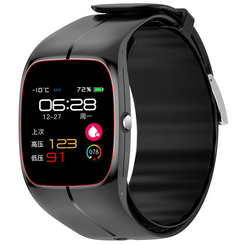 Smart Watch P20 black with TFT screen for blood oxygen heart rate blood pressure monitoring