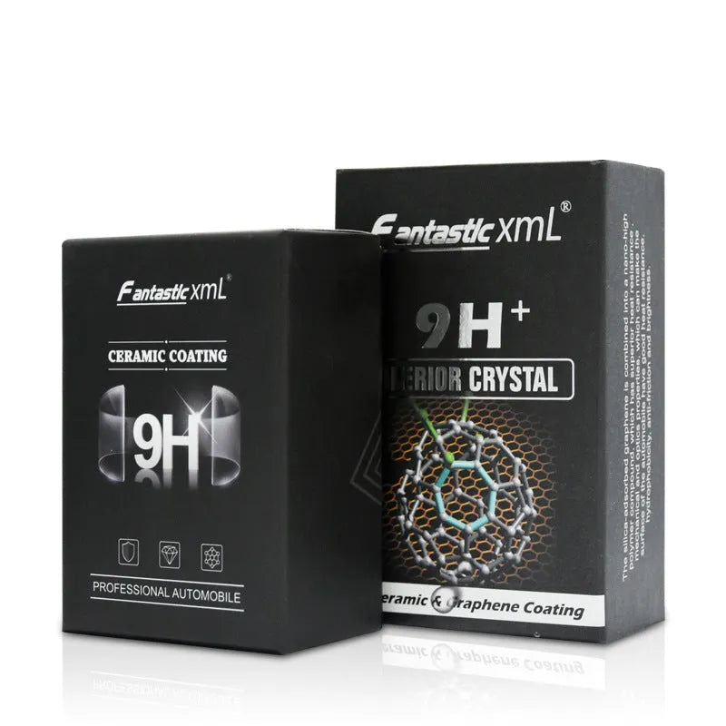 Automotive nano ceramic crystal coating 50ml graphene plated crystal silica-based paint protection in large box