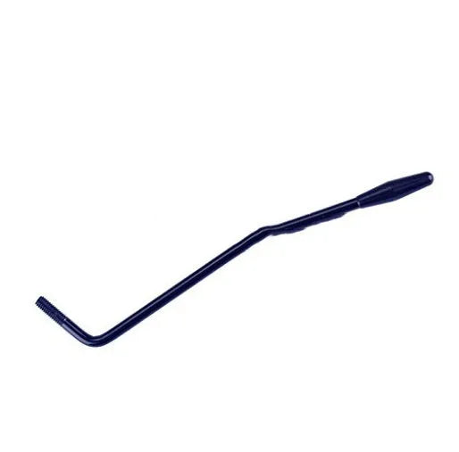Electric guitar single shake crank tremolo arm with gold, silver, or black finish and 5MM or 6MM thread