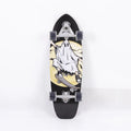 White maple wood street scooter with 31-inch deck for adult and child riders